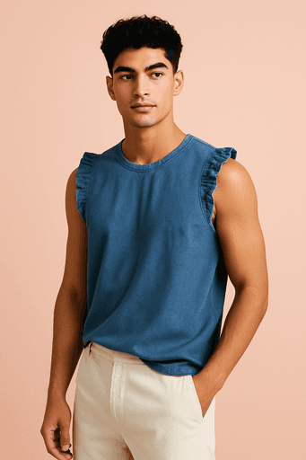 Mist Ruffle Top